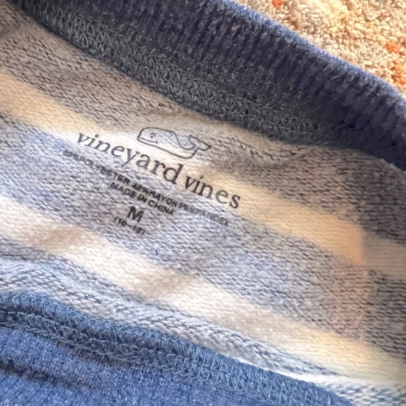 [Vineyard Vines] Blue & White Striped Top - Picture 4 of 6